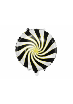 Balon foliowy Cukierek 35cm czarny