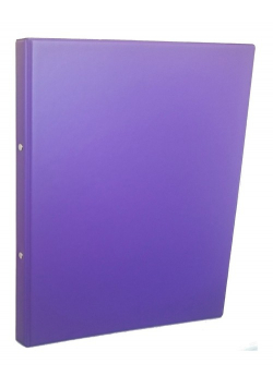 Segregator A4 2 cm 2 ringi fioletowy