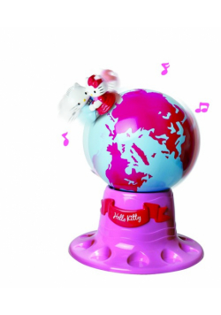 Hello Kitty Magnetyczny grający globus