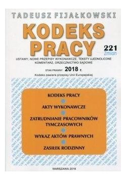 Kodeks Pracy 2018