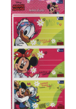 Naklejki na zeszyty Minnie