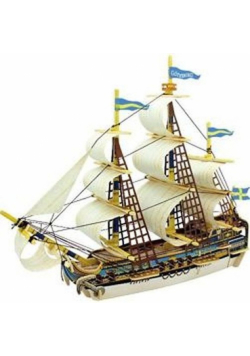 Puzzle Drewniany statek Gothenburg