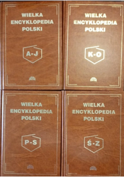Wielka encyklopedia Polski Tom 1 do 4