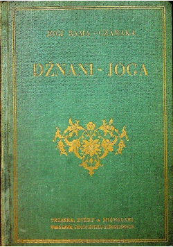 Dżnani Joga Joga mądrości ok 1932 r.