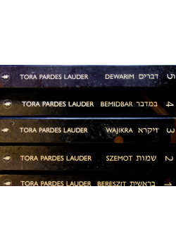Tora Pardes Lauder Tom 1 do 5