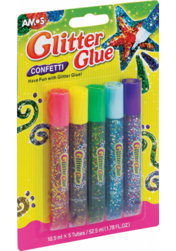 Klej z brokatem confetti