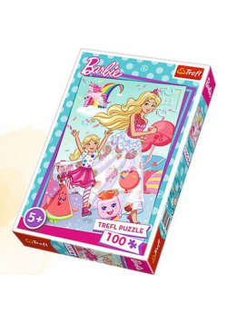 Puzzle 100 Świat Barbie