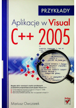 Aplikacje w Visual c + + 2005