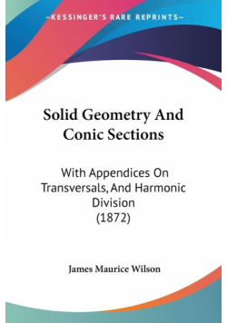 Solid Geometry And Conic Sections