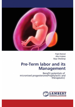 Pre-Term Labor and Its Management