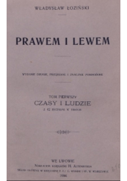 Prawem i lewem Tom 1 i 2