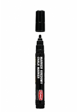 Marker kredowy 4,45mm czarny
