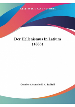 Der Hellenismus In Latium (1883)