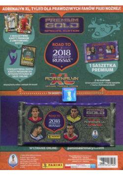 Adrenalyn XL Road to 2018 FIFA World Cup Russia Saszetka Premium Gold