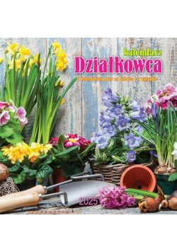 Kalendarz 2025 albumowy duży Działkowca KAD-1