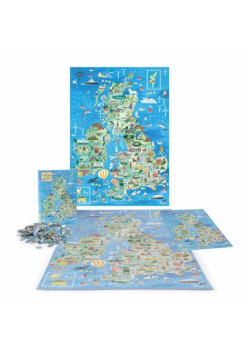 Puzzle 1000 Wielka Brytania i Irlandia