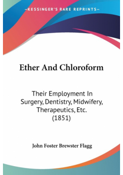 Ether And Chloroform