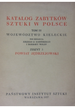 Katalog Zabytków sztuki w Polsce ,Zeszyt 13