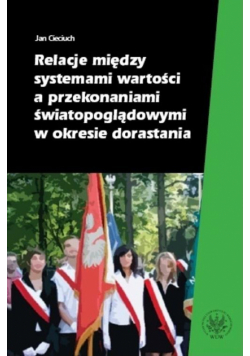 Relacje między systemami wartości a przekonaniami światopoglądowymi w okresie dorastania