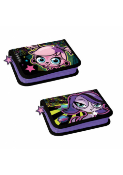 Piórnik bez wyposażenia 2 klapki Littlest Pet Shop