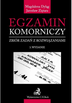 Egzamin komorniczy Zbiór zadań