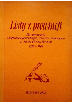 Listy z prowincji 1779-1794