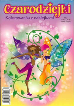 Czarodziejki 2 Kolorowanka z naklejkami
