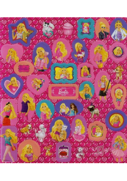 Naklejki Double Face Barbie