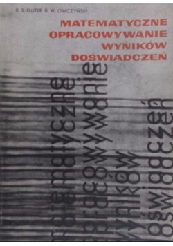 Matematyczne opracowanie wyników doświadczeń