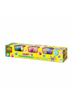 Farby do malowania palcami 4 modne kolory