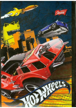 Notatnik A7 Hot Wheels szmaragdowy