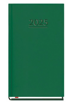 Terminarz 2025 Kieszonkowy ciemnozielony