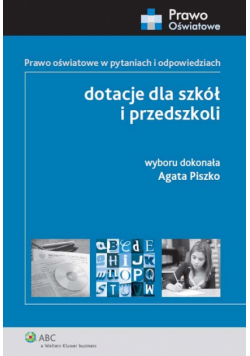 Dotacje dla szkół i przedszkoli