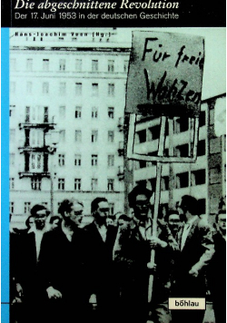 Die abgeschnittene Revolution