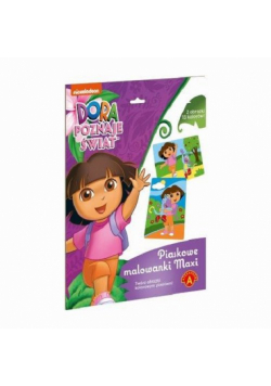Piaskowe malowanki maxi Dora poznaje świat