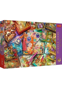 Puzzle 1000 Biurko dziennikarza TREFL
