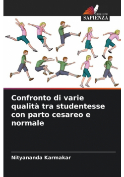 Confronto di varie qualità tra studentesse con parto cesareo e normale