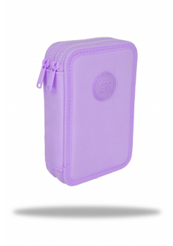 Piórnik 2-komorowy z wyposażeniem Coolpack Jumper 2 pastel powde fiolet