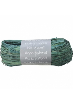 Rafia naturalna kolor Turkusowy 50g