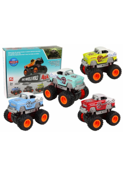 Auto 4x4 na dużych kołach mix