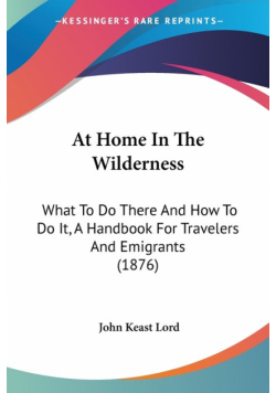 At Home In The Wilderness