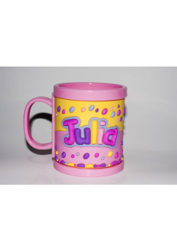 Kubek imienny dla dziecka Julia