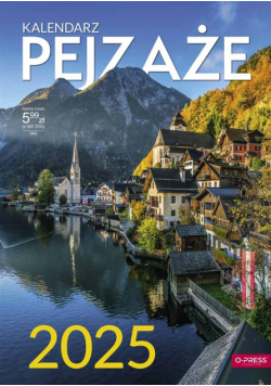 Kalendarz 2025 A4 Ścienny Pejzaże