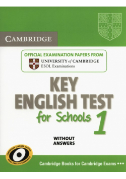 Cambridge Key English Test for Schools 1 Student's Book