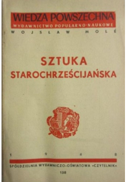 Sztuka starochrześcijańska 1948 r.