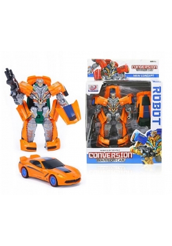 Składany Auto-Robot Transformers Wojownik Orange