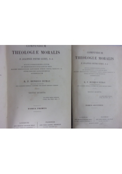Theologie moralis, tom 1,2