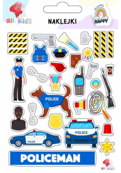 Naklejki dla dzieci Policja