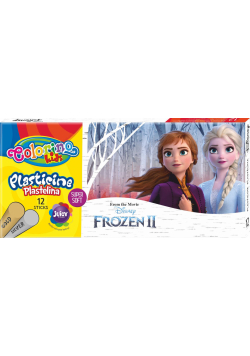 Plastelina Colorino Kids 12 kolorów Frozen
