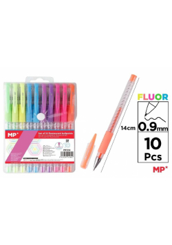 Długopis fluorescencyjny 10 kolorów